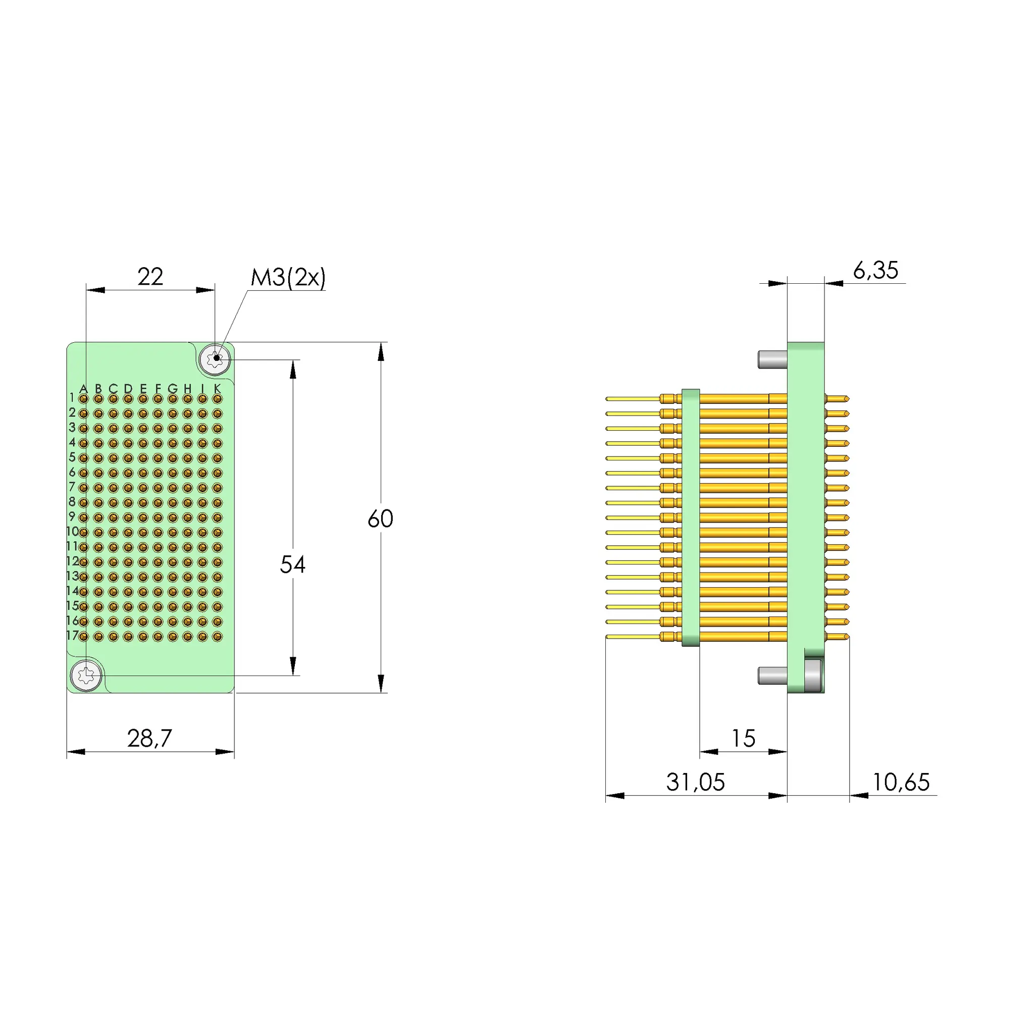 Produktfoto 1 von Ingun SB-T-SI-170-4A, Schnittstellenblock, SKU: 27616