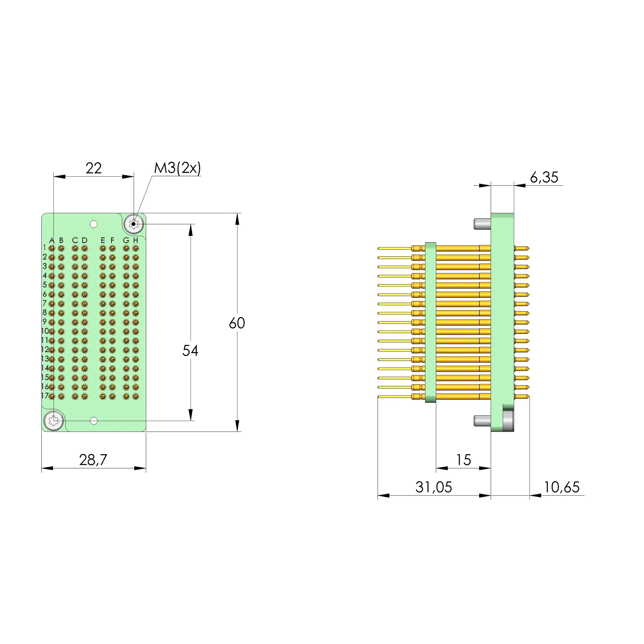 Produktfoto 1 von Ingun SB-T-SI-136-4A, Schnittstellenblock, SKU: 36800