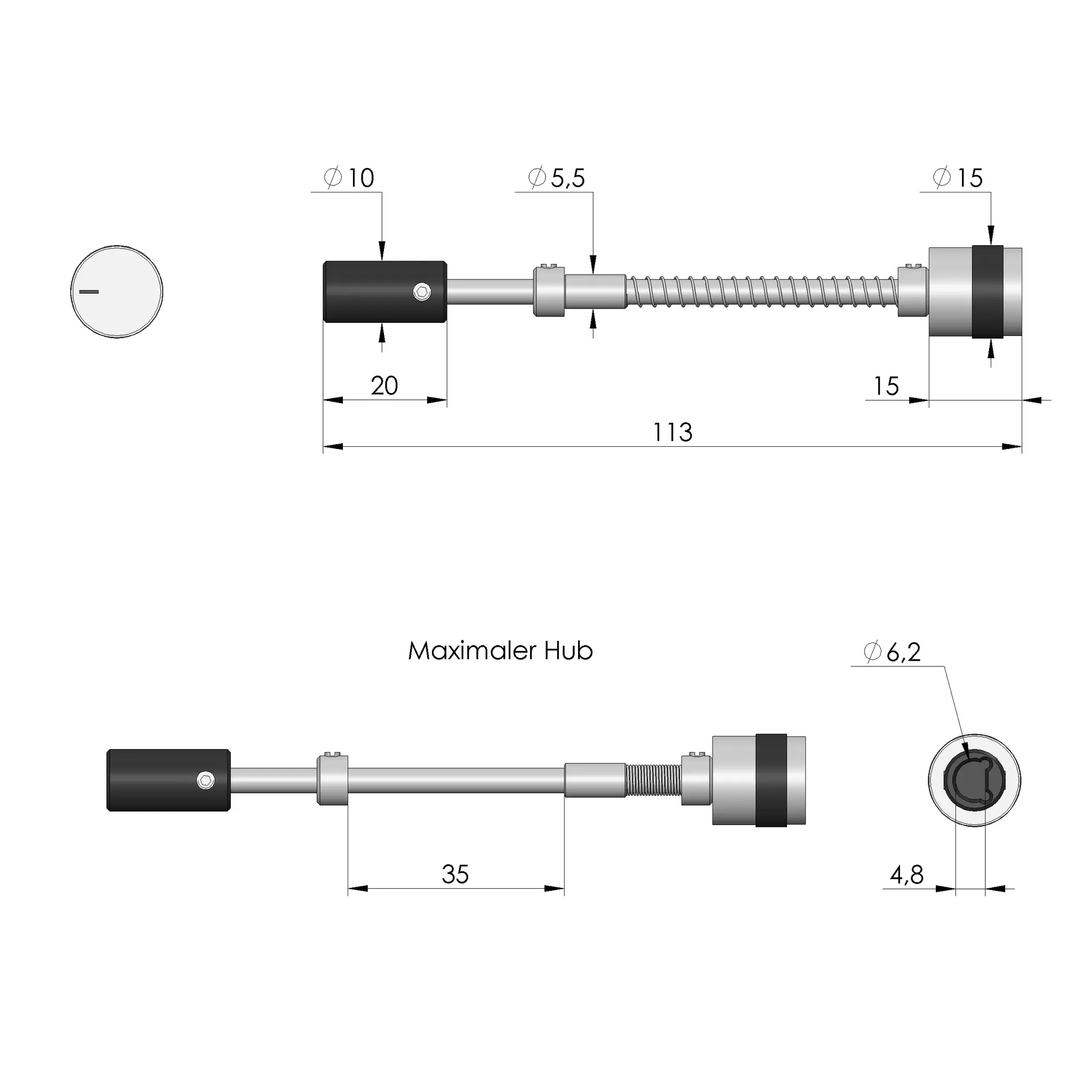 Produktfoto 1 von Ingun SBE-M-15-6,2IW4,8, Schraubereinheit, SKU: 41694
