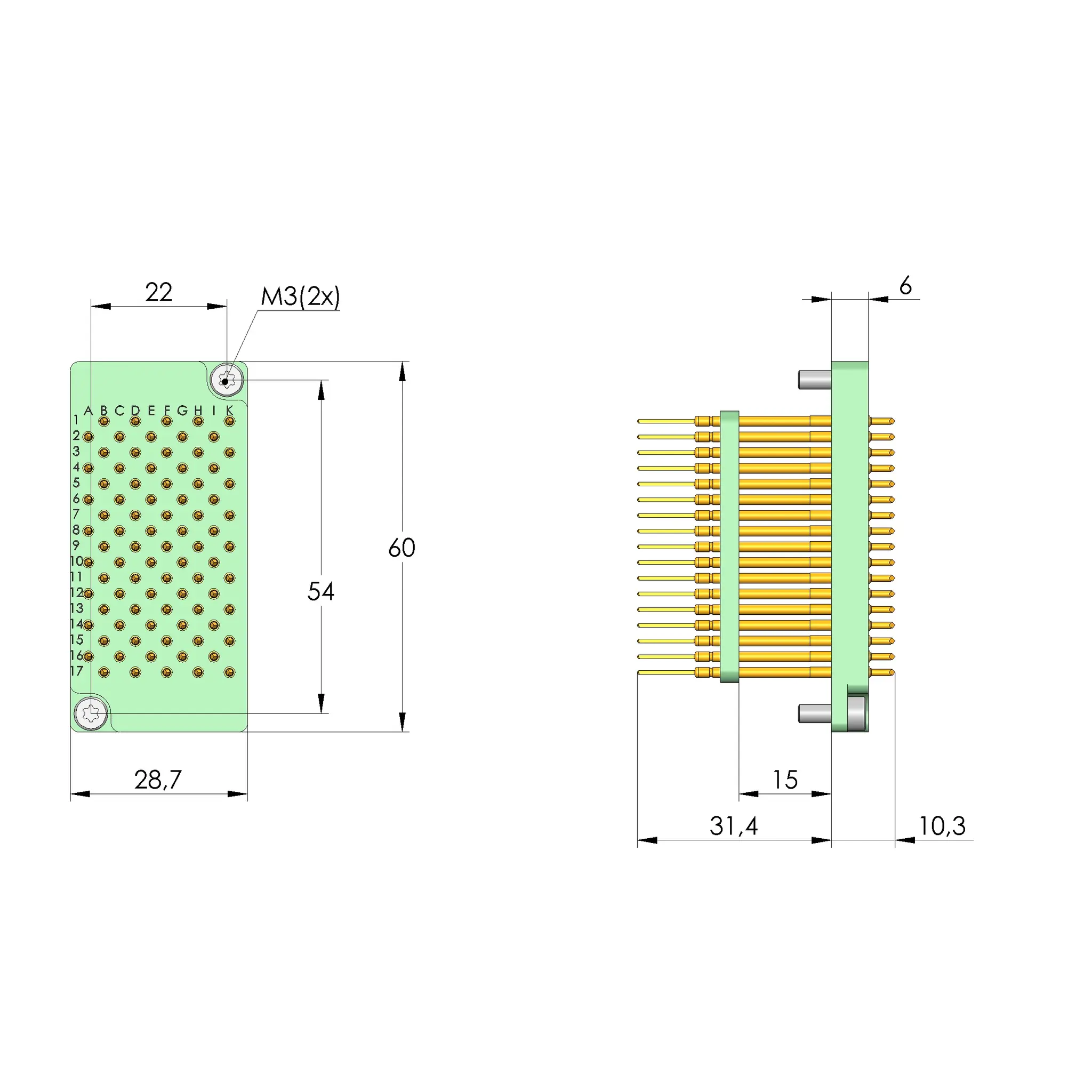 Produktfoto 1 von Ingun SB-T-SI-085-4A, Schnittstellenblock, SKU: 30181