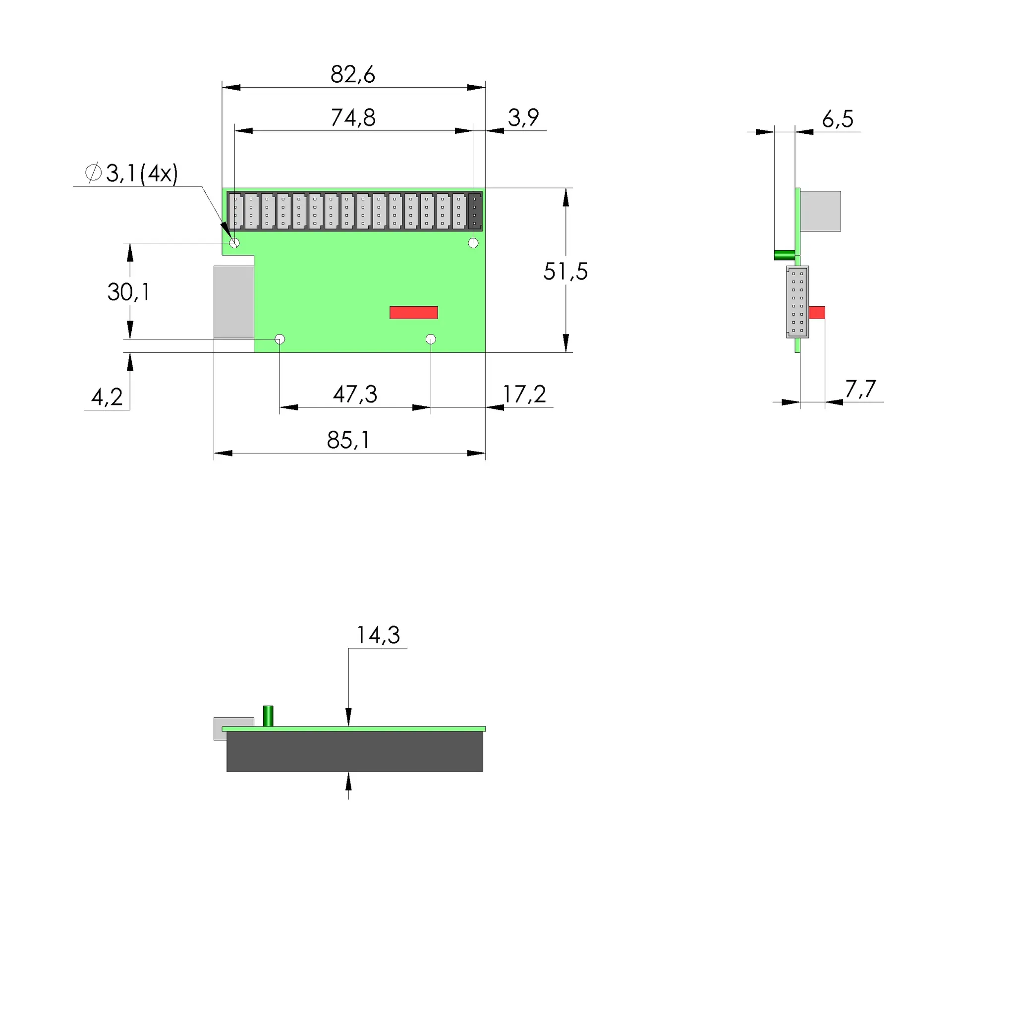 Produktfoto 1 von Ingun OTE-SP-ES-016-MUX, Escan Multiplexer 16CH, SKU: 32627