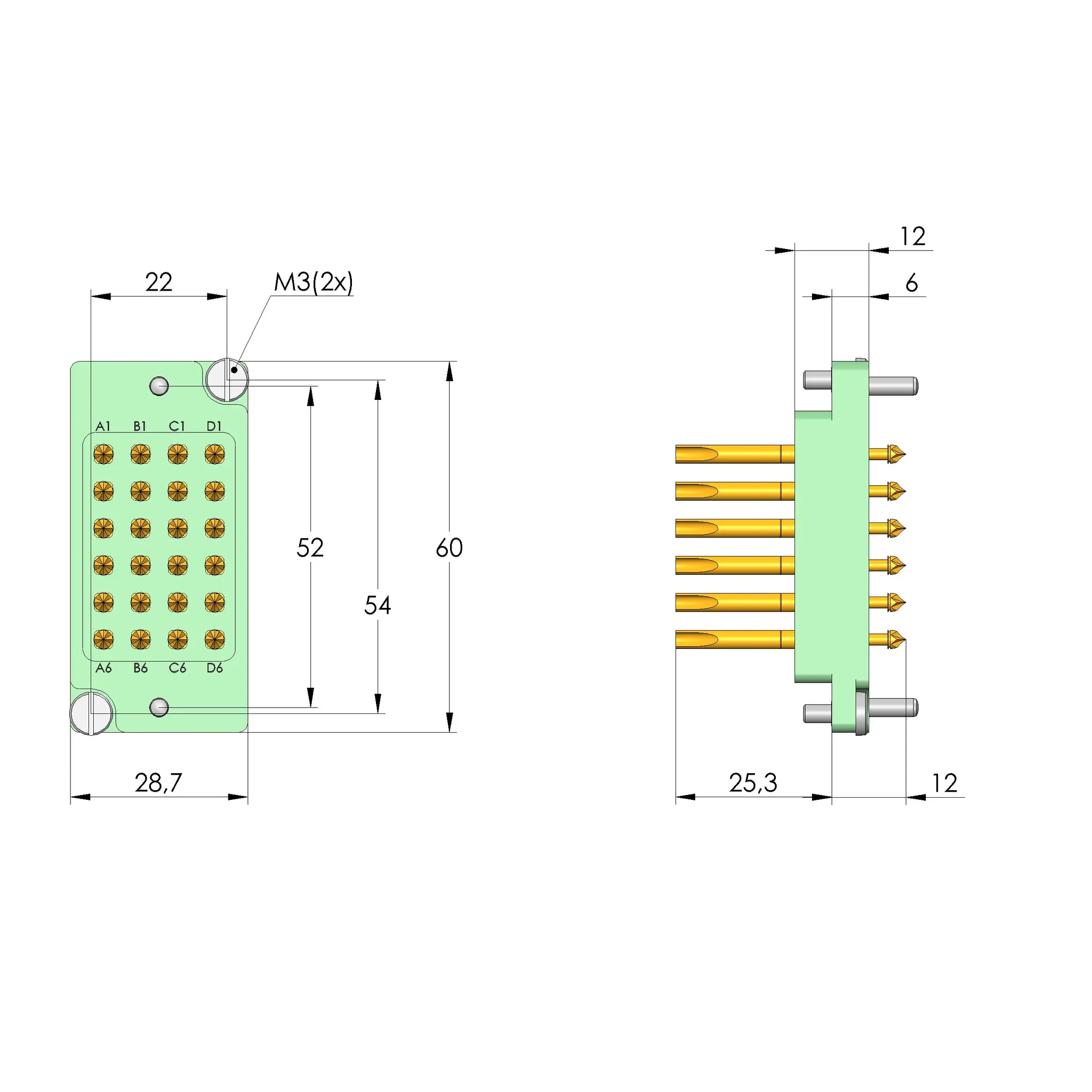 Produktfoto 1 von Ingun SB-T-HS-024-30A-Z, Schnittstellenblock, SKU: 38699
