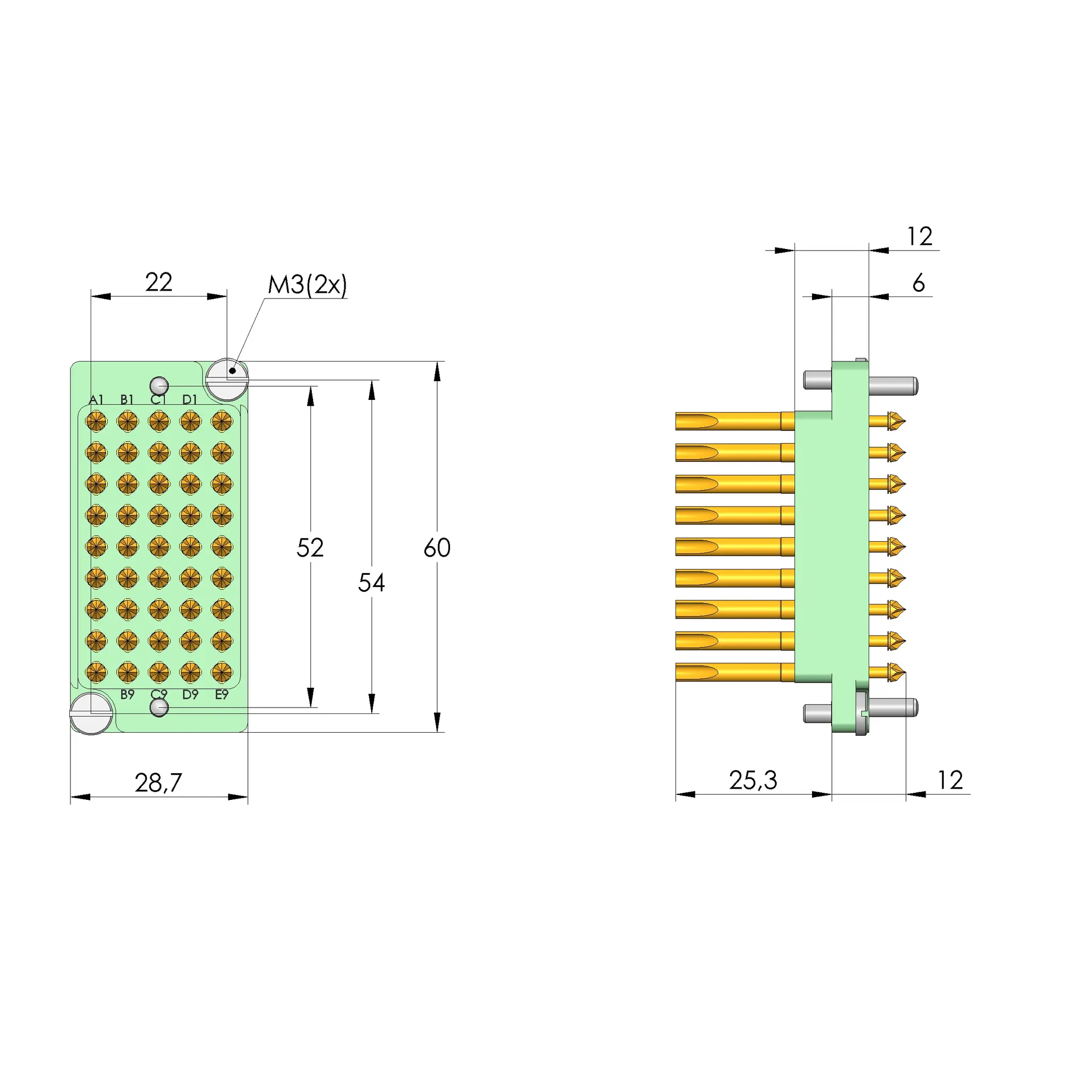 Produktfoto 1 von Ingun SB-T-HS-045-30A-Z, Schnittstellenblock, SKU: 38697