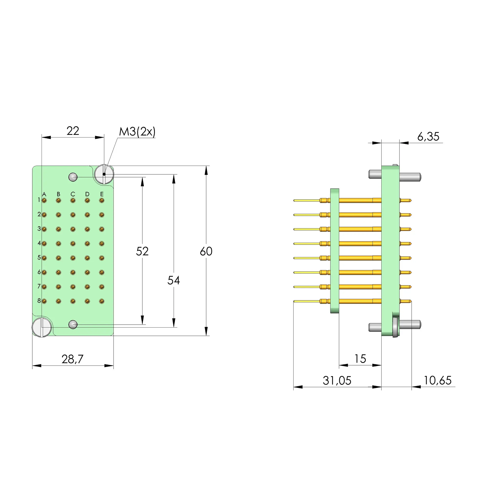 Produktfoto 1 von Ingun SB-T-SI-040-4A-Z, Schnittstellenblock, SKU: 42342