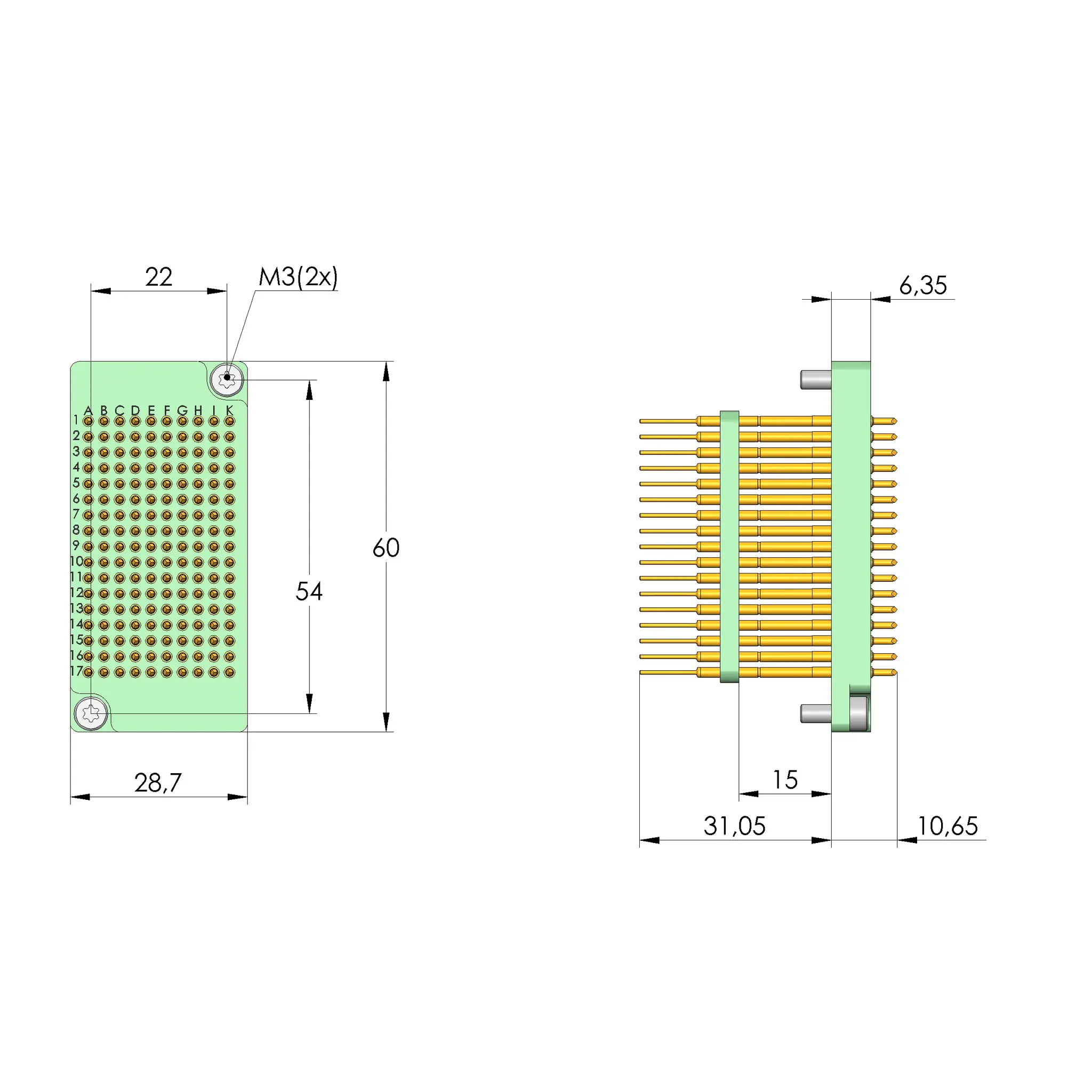 Produktfoto 1 von Ingun SB-T-SI-170-4A-RD, Schnittstellenblock, SKU: 51690