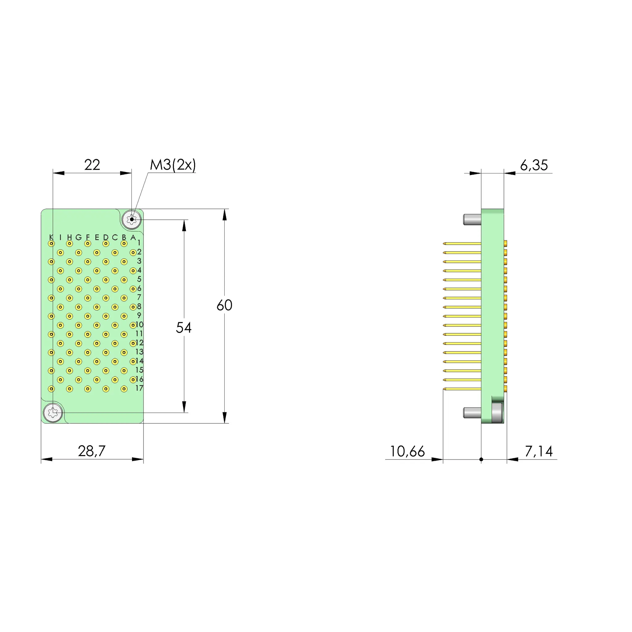 Produktfoto 1 von Ingun SB-P-SI-085-4A-0,6, Schnittstellenblock, SKU: 44271