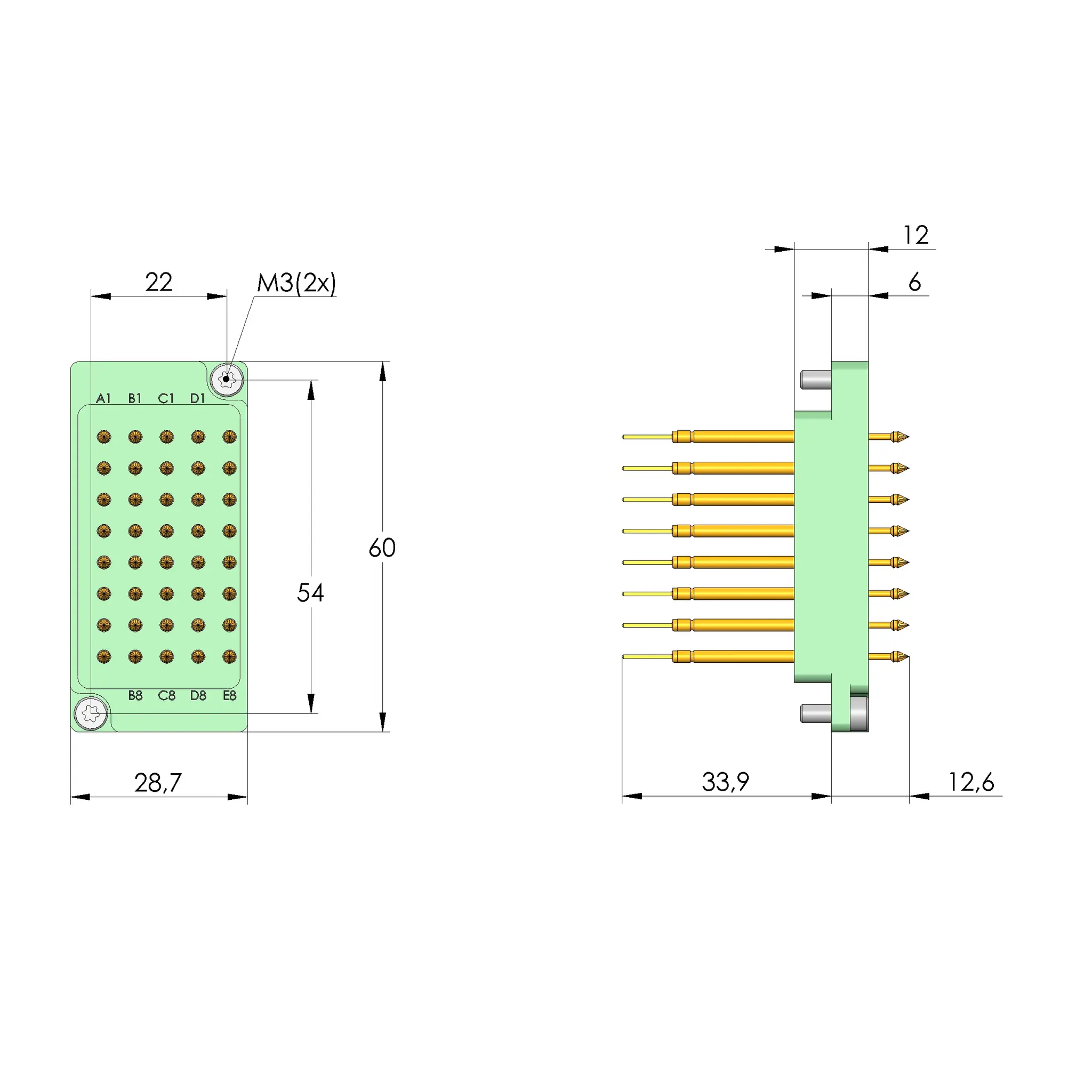 Produktfoto 1 von Ingun SB-T-SI-040-4A-N, Schnittstellenblock, SKU: 44225