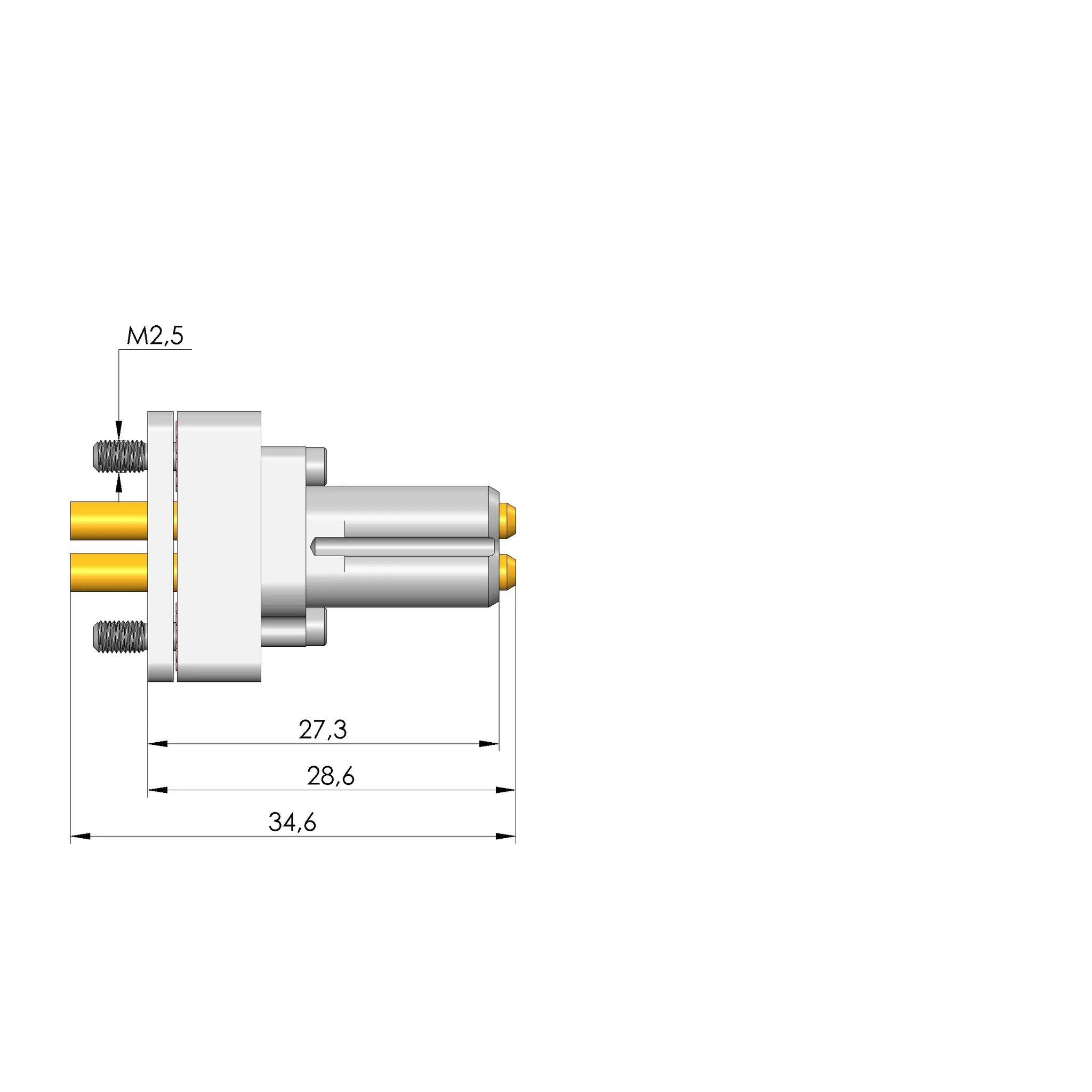 Produktfoto 1 von Ingun HAS-807 HFM-4-VZ, Hülsenaufhängung, best. + VZ, SKU: HAS-807HFM-4-VZ