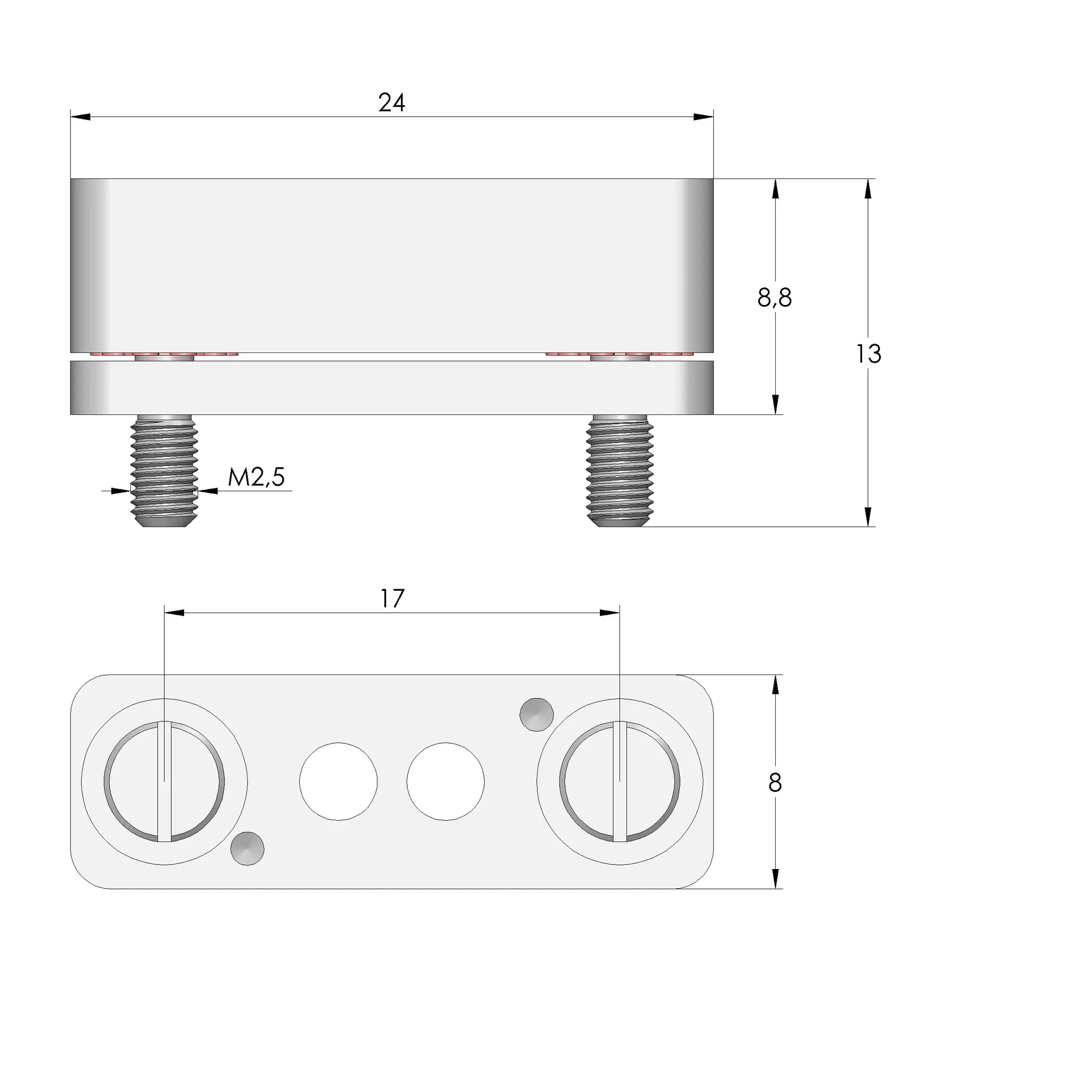 Produktfoto 1 von Ingun HAS-807-2-S, Hülsenaufhängung, schwimmend, SKU: HAS-807-0007