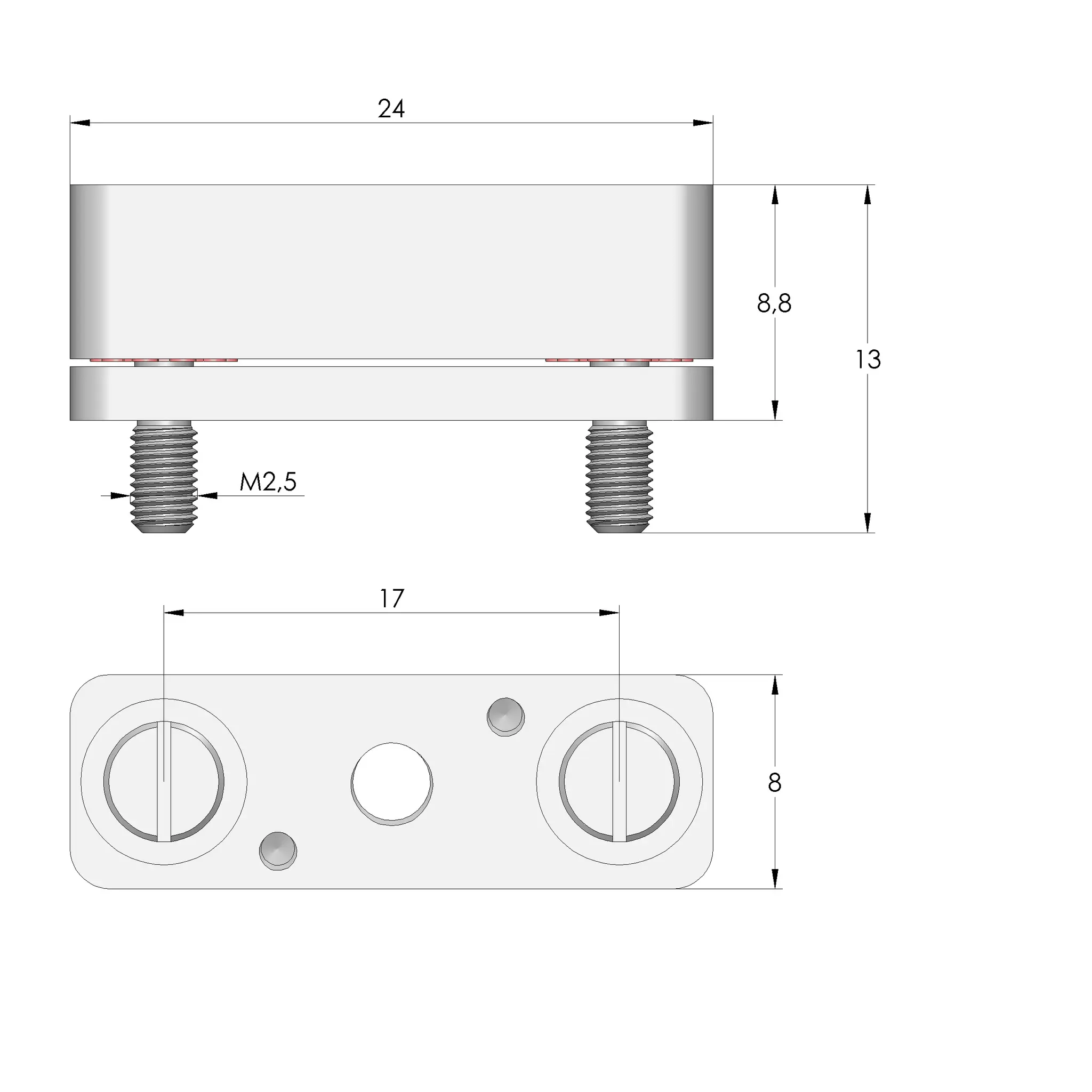 Produktfoto 1 von Ingun HAS-807-1-S, Hülsenaufhängung, schwimmend, SKU: HAS-807-0012