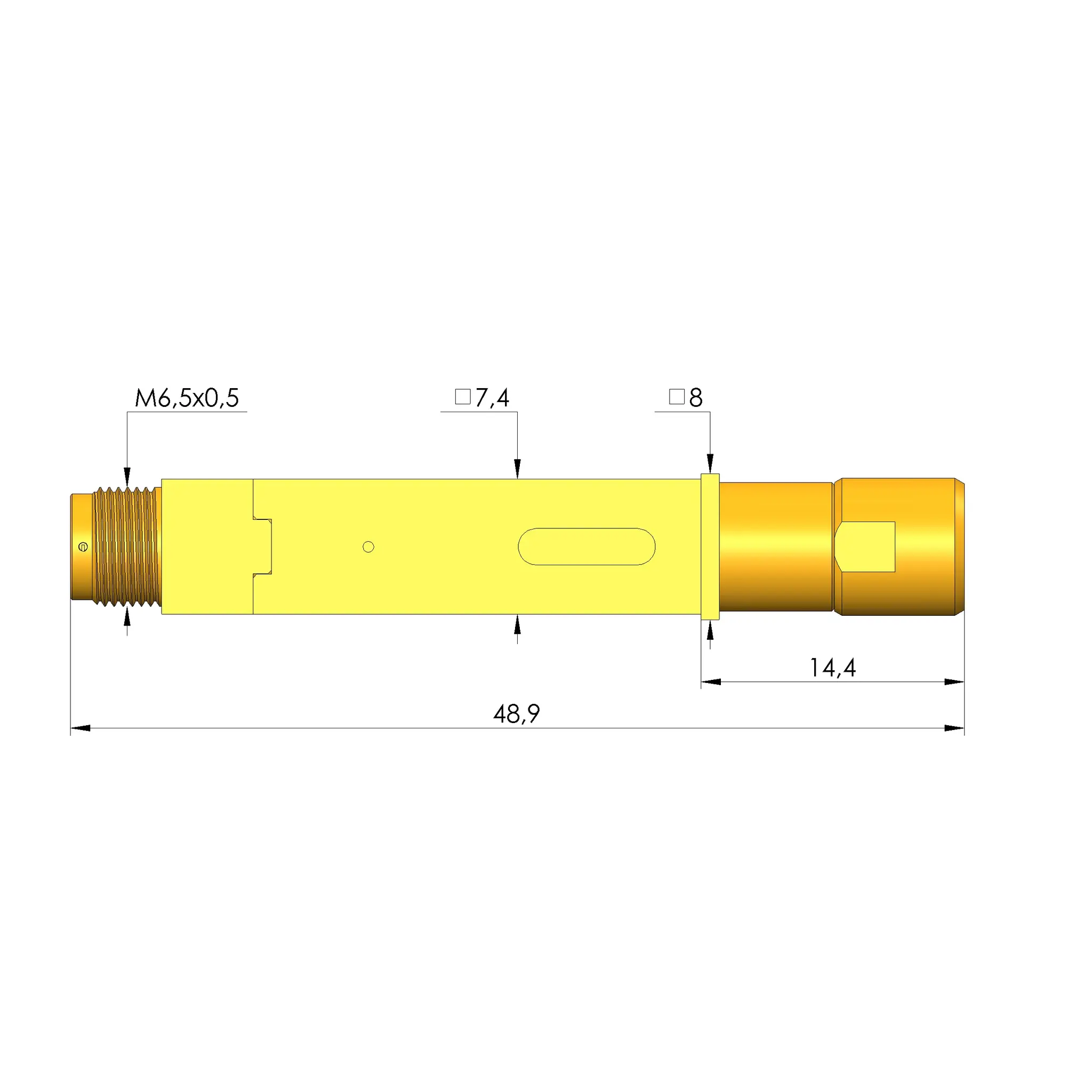 Produktfoto 1 von Ingun HFS-819 303 090 A 20743 RV7-Z, Hochfrequenzstift, SKU: HFS-819-0019