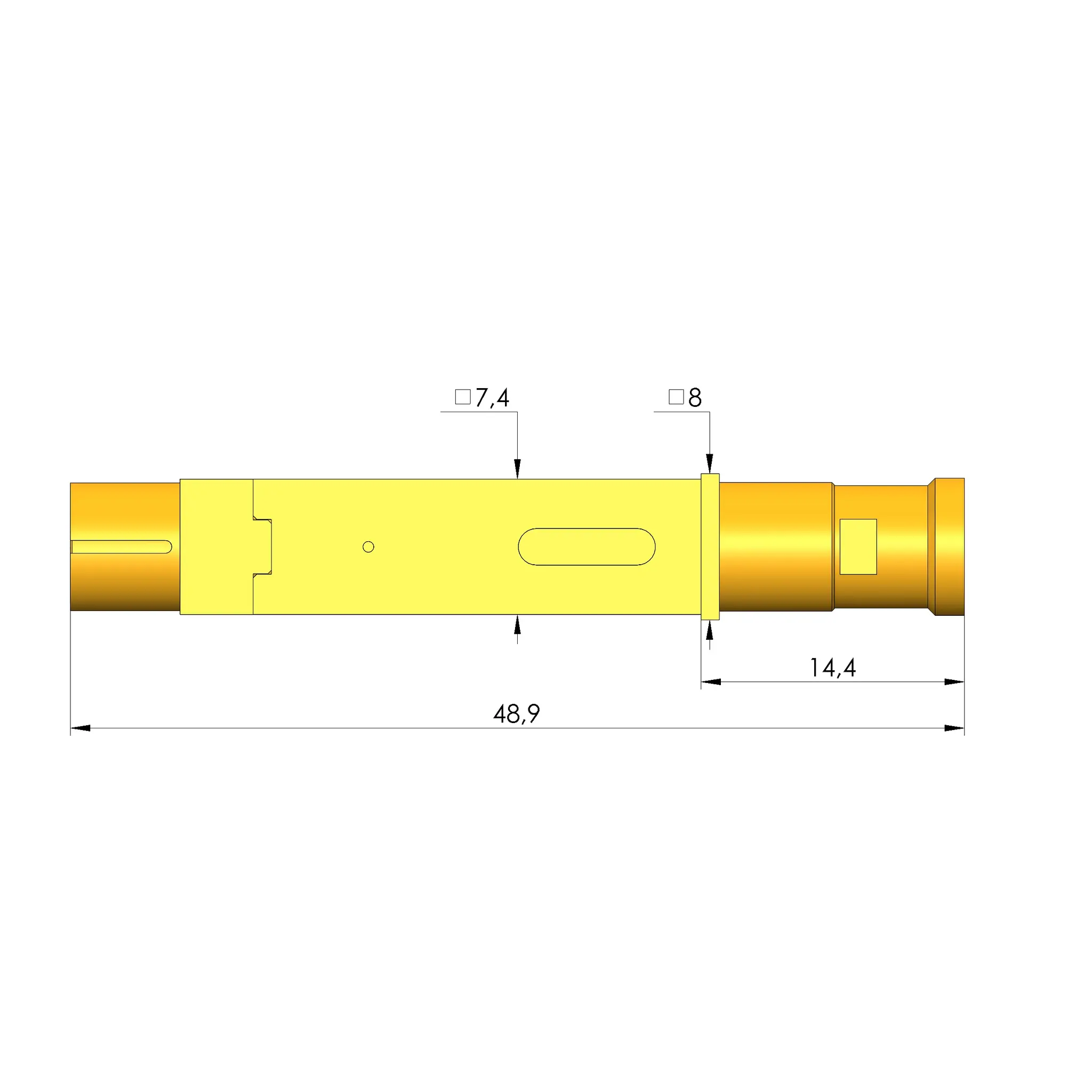 Produktfoto 1 von Ingun HFS-819 303 090 A 12743 V2, Hochfrequenzstift, SKU: HFS-819-0002