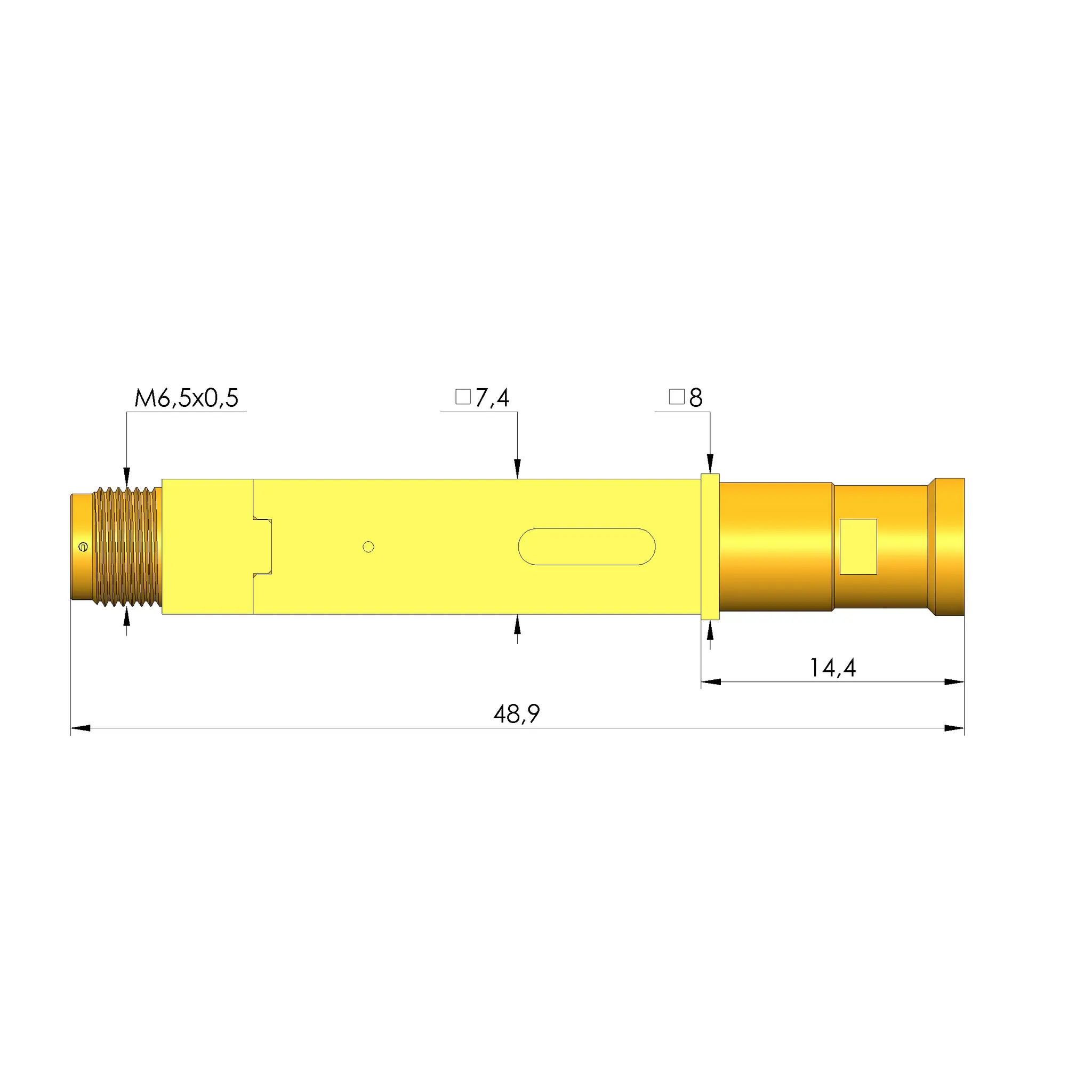 Ingun HFS-819 303 090 A 12743 V2-Z, Hochfrequenzstift, SKU: HFS-819-0010
