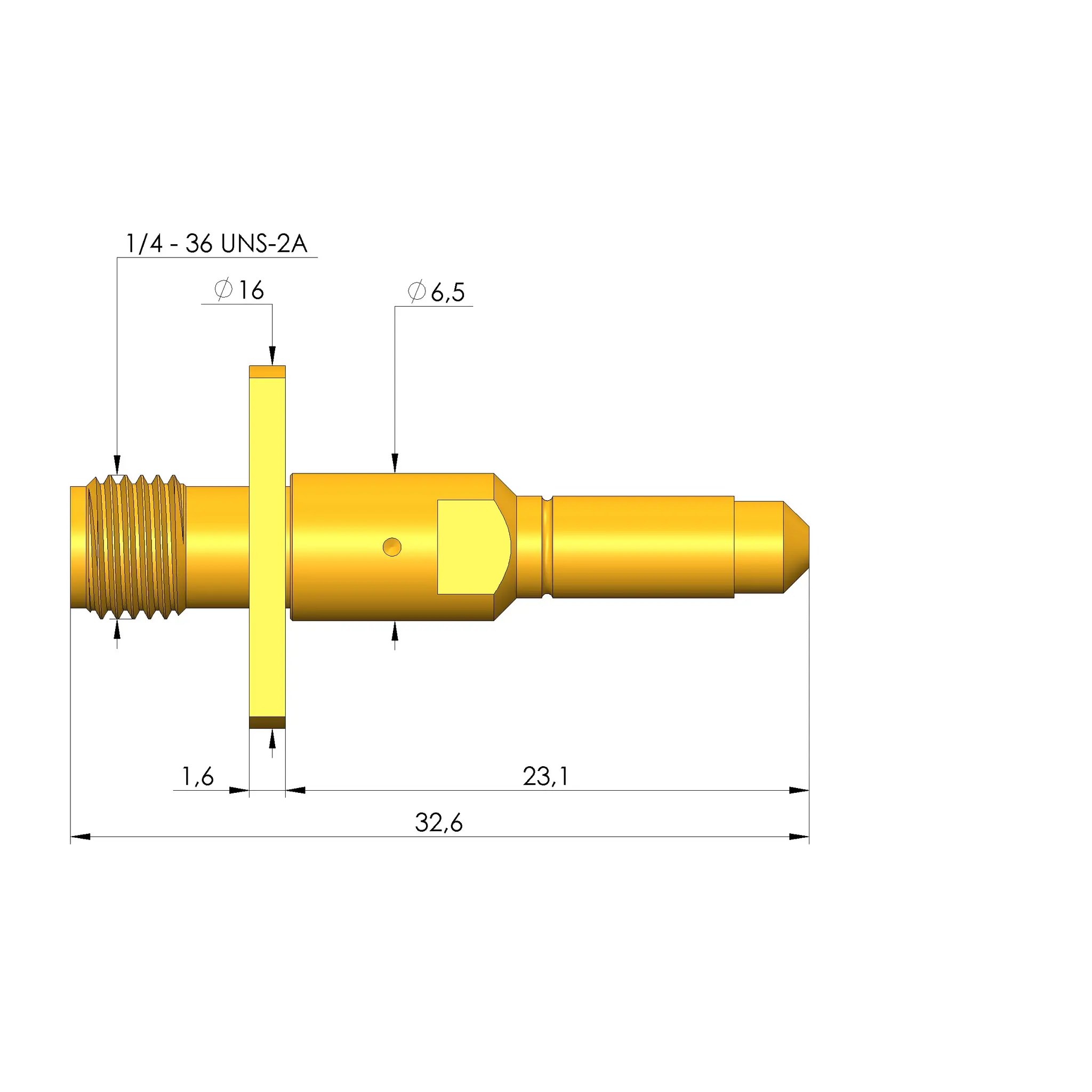 Produktfoto 1 von Ingun HFS-822 303 051 A 5043 MM5829, Hochfrequenzstift, SKU: HFS-822-0008