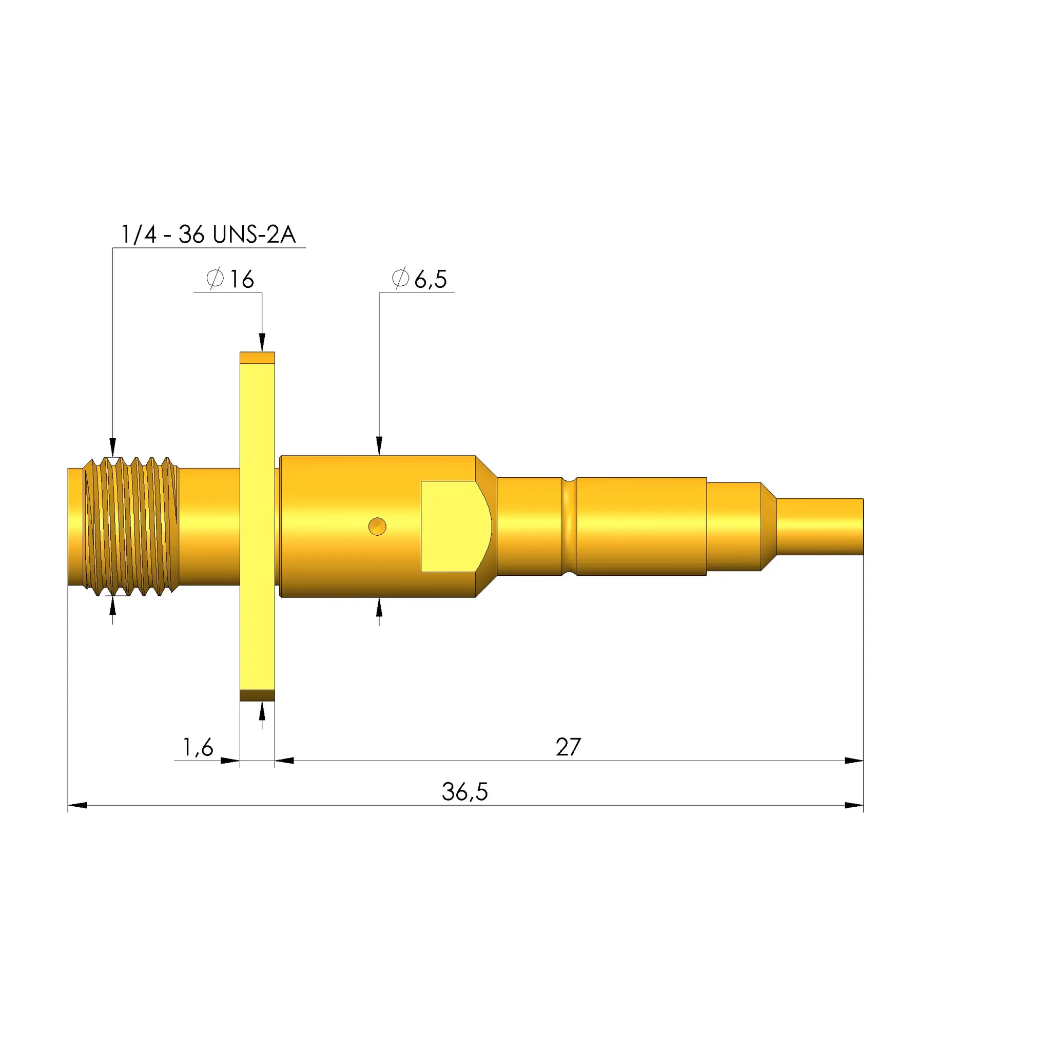 Produktfoto 1 von Ingun HFS-822 303 090 A 5043 UFL, Hochfrequenzstift, SKU: HFS-822-0011