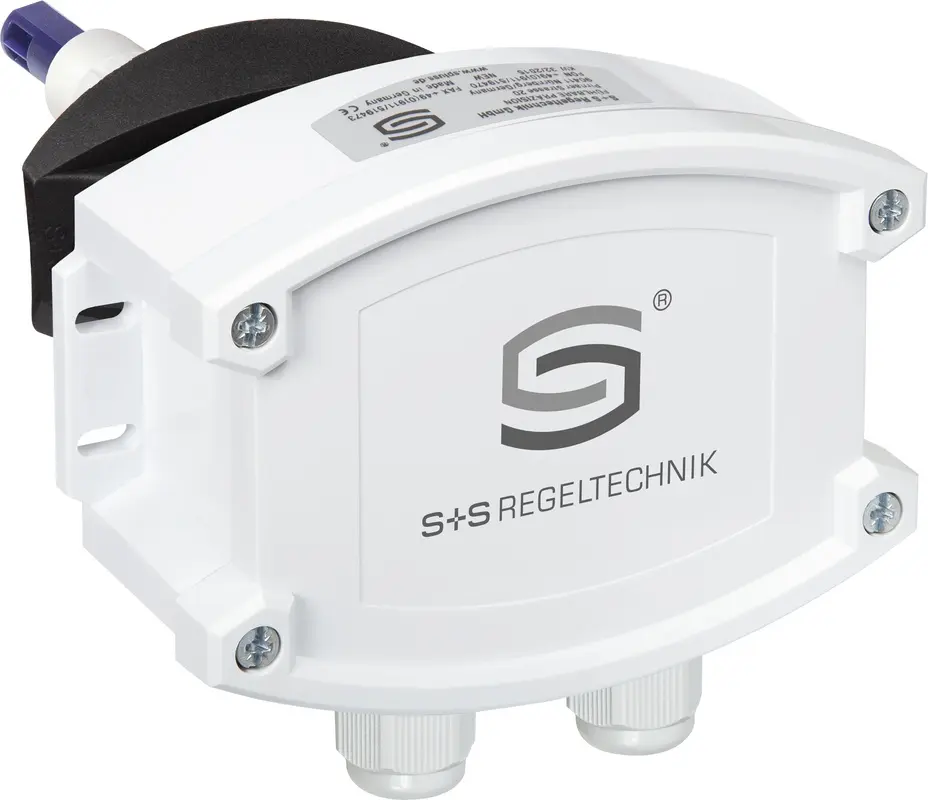 Produktfoto 1 von S+S REGELTECHNIK 1701-4216-0102-000 KLGF-Modbus 120mm Luftstromwächter