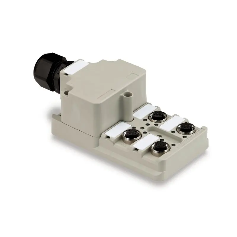 Produktfoto 1 von WEIDMÜLLER SAI-4-M 5P M12, Haubenverteiler, M12, P/n: 1701230000