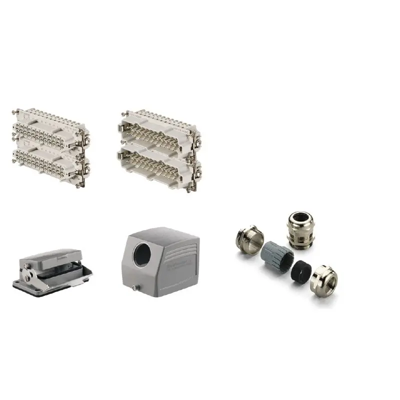 Produktfoto 1 von WEIDMÜLLER HDC-KIT-HE 48.150, Kit-Schwere Steckverbinder, P/n: 1712550000