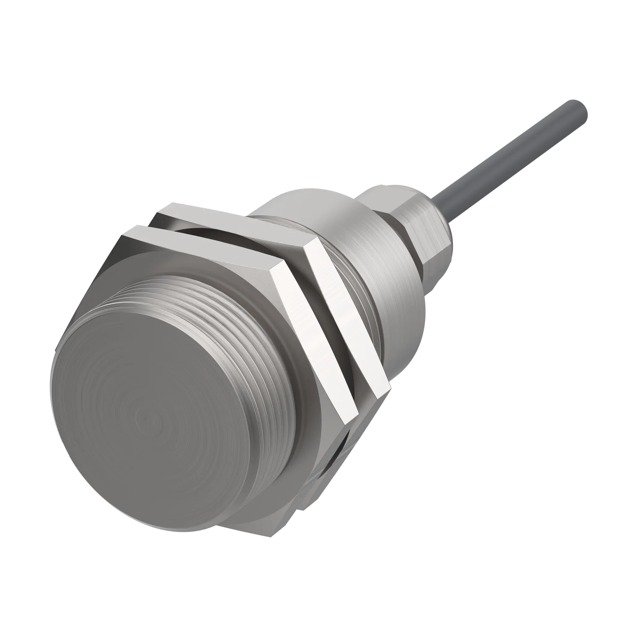 Produktfoto 1 von Elobau 171271V-5, Sicherheitssensor, magnetisch betätigt, Schließer/Öffner, 5m Kabel