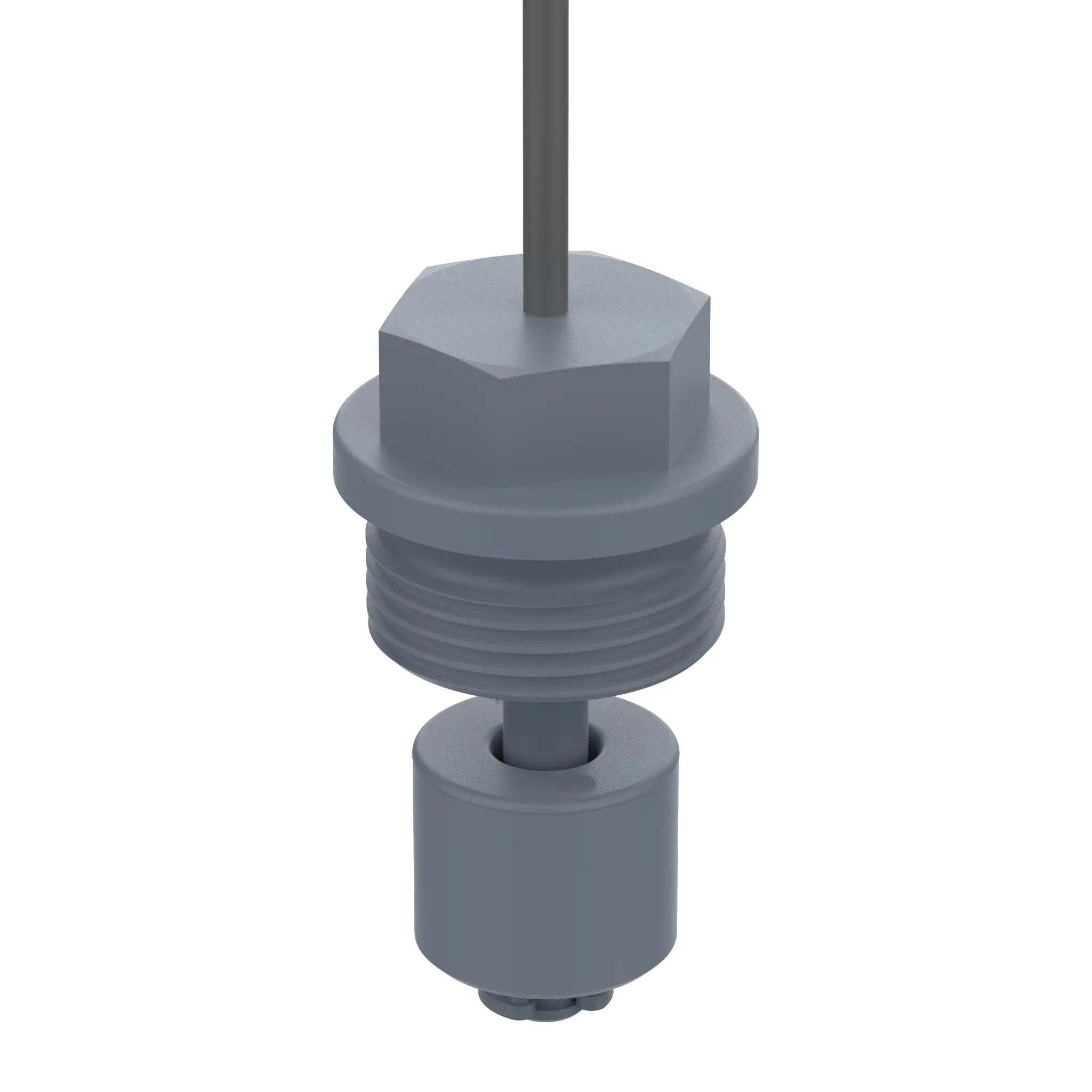 Produktfoto 1 von Elobau 171V62VY Sicherheitssensor magnetisch betätigt-Schließer/Schließer, M12