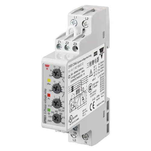 Produktfoto 1 von Carlo Gavazzi DPB51CM44, 3-PHASEN-FOLGE/VERLUST + UNTER/ÜBER SPANNUNG.