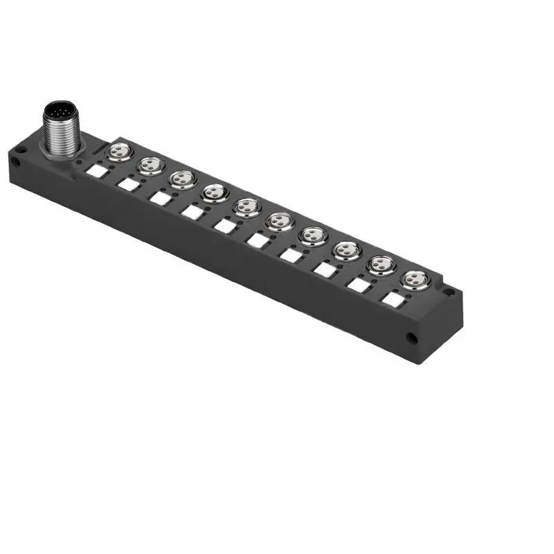 Produktfoto 1 von WEIDMÜLLER SAI-10L-VP12-3A-M08L-PNP, M8-Verteilerbox, Version mit M12-Abgang