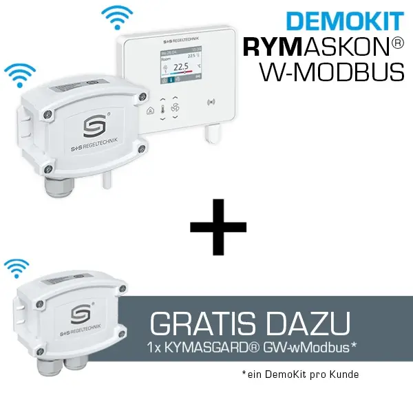 Produktfoto 1 von REGELTECHNIK Testen Sie W-Modbus: Unser Demokit DemoKit - wModbus - RYMASKON