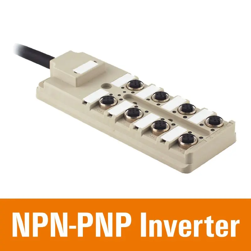 Produktfoto 1 von WEIDMÜLLER SAI-8-F 5P NPN-PNP 5M, Fixkabelversion, M12, P/n: 1814990000