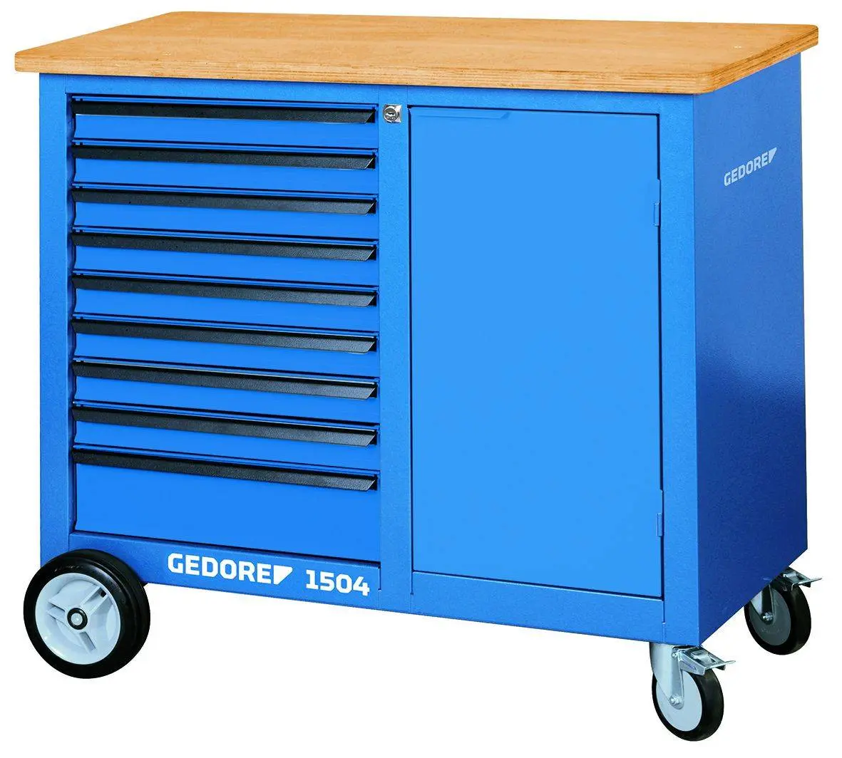 Produktfoto 1 von Gedore 1814923 Rollwerkbank (B x H x T) 1100 x 985 x 550mm Blau