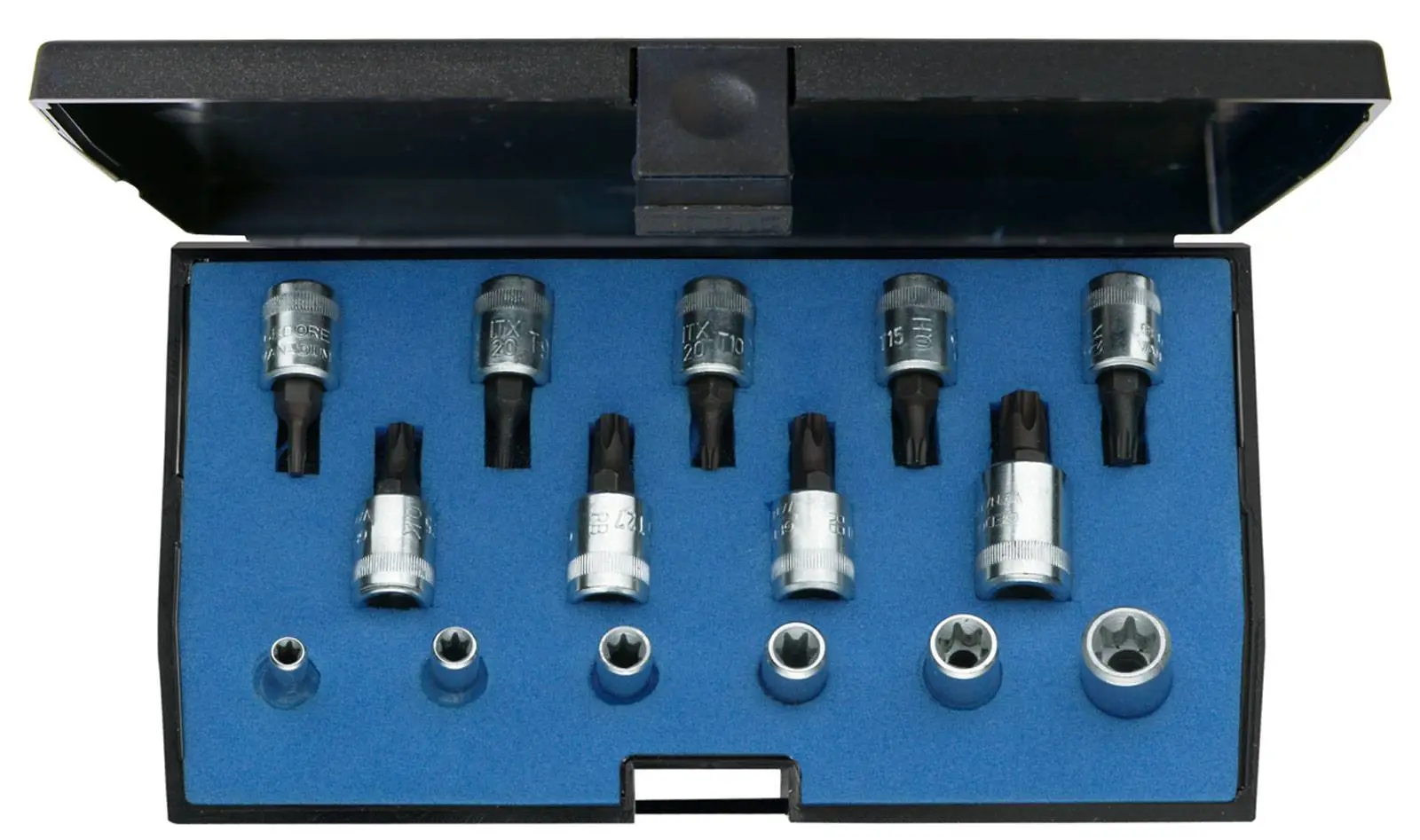 Produktfoto 1 von Gedore Steckschlüssel-Bit-Einsatz-Set 1/4" (6.3 mm) 15teilig 1815628