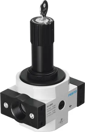 Produktfoto 1 von FESTO LRS-1/4-D-O-MINI, Druckregelventil, P\n: 194612