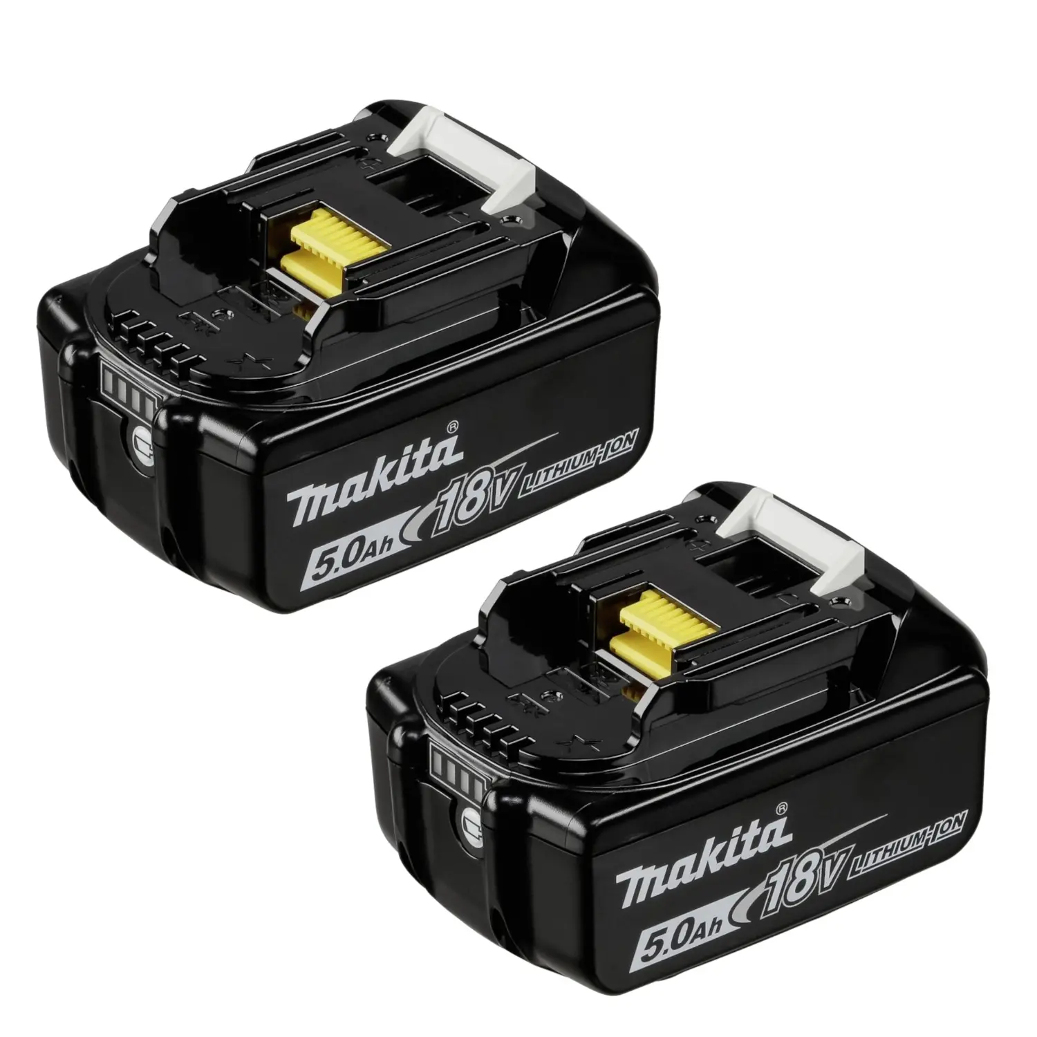 Produktfoto 1 von Makita 197288-2, Akku-Set: 2x BL1850B, 18V, 5,0Ah