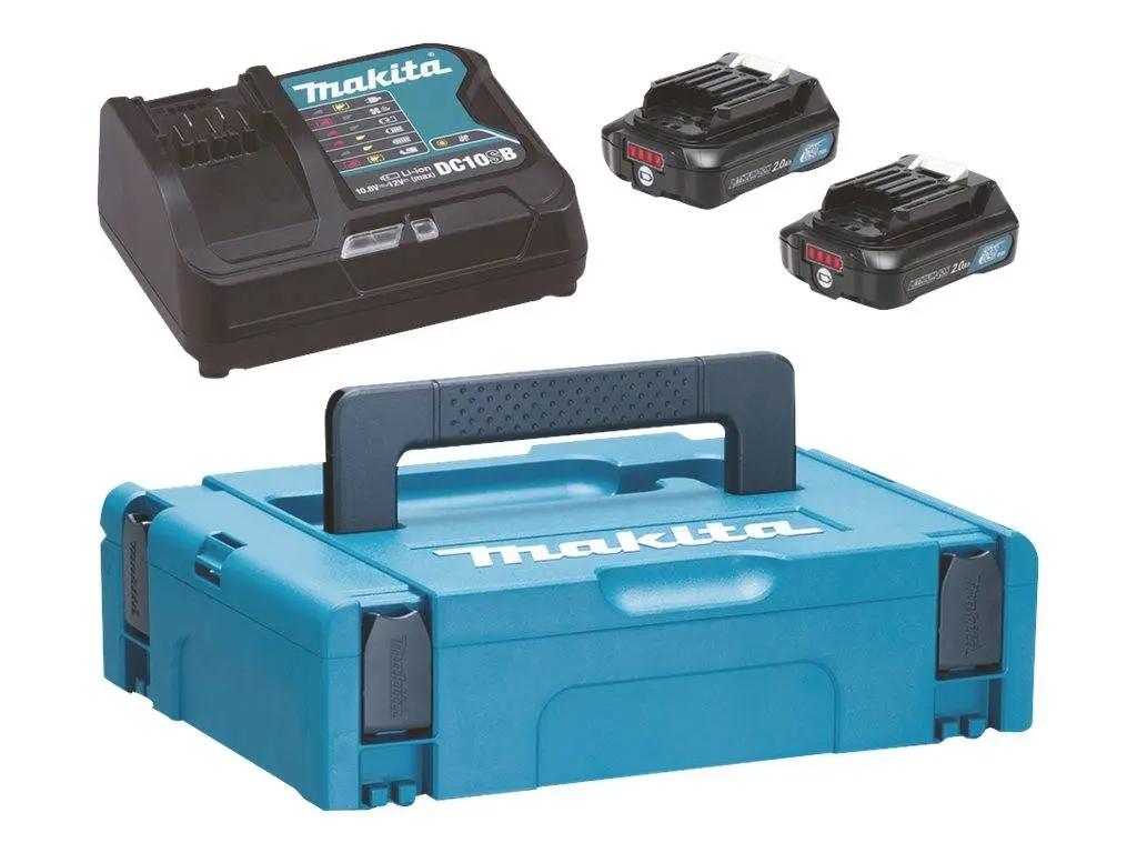 Makita 197658-5, Energy Kit 2x BL1021B, DC10SB
