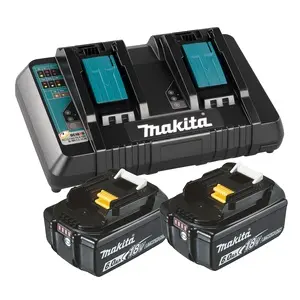 Produktfoto 1 von Makita 199484-8, Power Source Kit Li 18V 2x6Ah