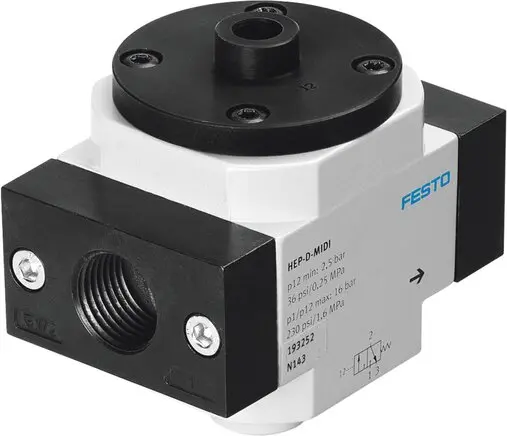 FESTO HEP-1/2-D-MIDI, Einschaltventil, P\n: 193252