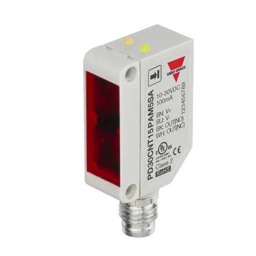 Produktfoto 1 von Carlo Gavazzi PD30CNT15PAM5SA, PHOTO TR 15M NPN NO+NC STECKER