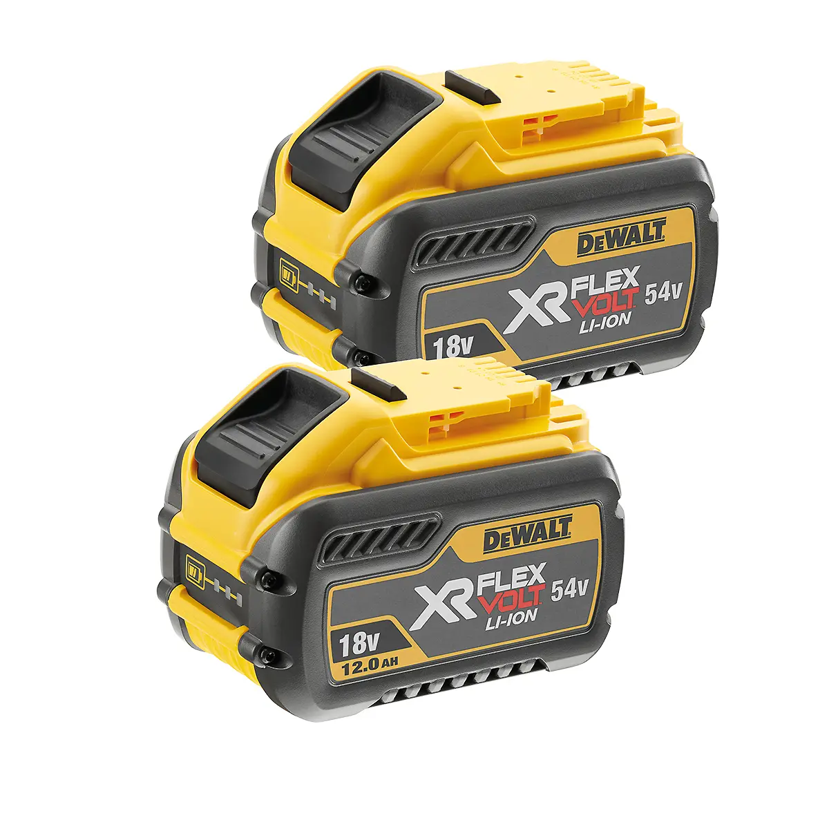 Produktfoto 1 von DeWalt DCB548Y2-XJ, 2er XR FLEXVOLT Akku-Set 54V / 216Wh