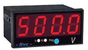 Produktfoto 1 von REVALCO 2RD96VP2G-100420, Digitales Voltmeter TRMS, 500V+100V, 96x96