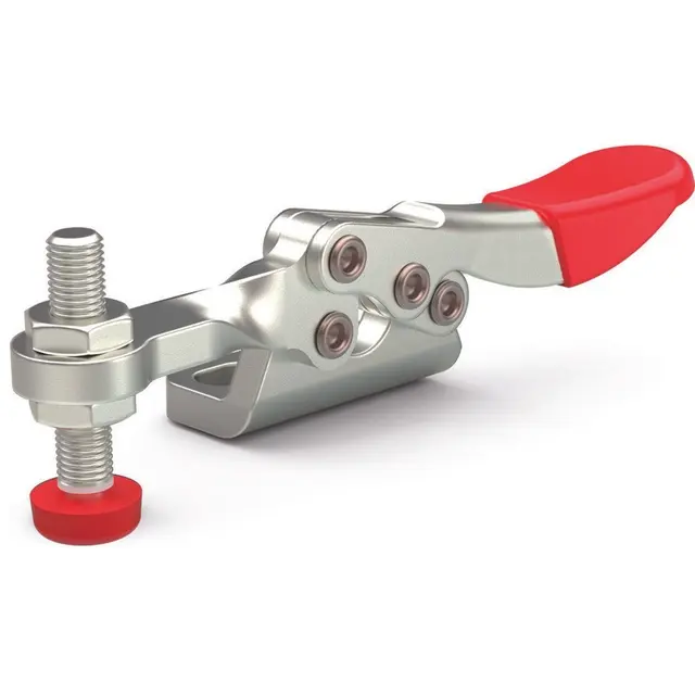 Produktfoto 1 von DESTACO 205-SR - Horizontalspanner, Basis rechts abgewinkelt, massiver Spannarm
