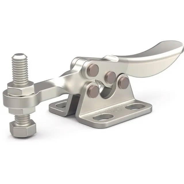 Produktfoto 1 von DESTACO 205-SSS - Horizontalspanner, Basis abgewinkelt, massiver Spannarm
