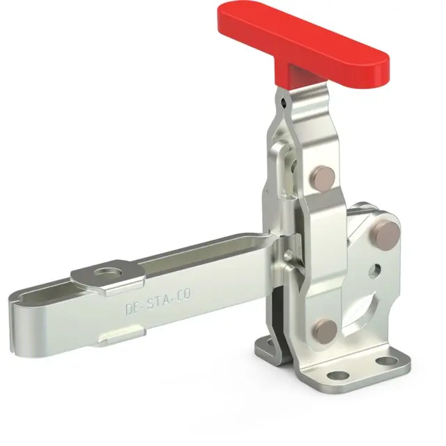 Produktfoto 1 von DESTACO 207-TUL - vert.spanner, Basis mit Flansch, U-Spannarm lang, mit T-Griff