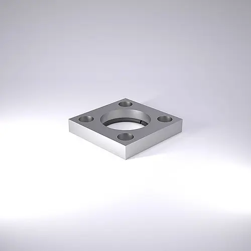 Produktfoto 1 von FIBRO 2073.46.080 Spannflansch mit Haltering, AFNOR