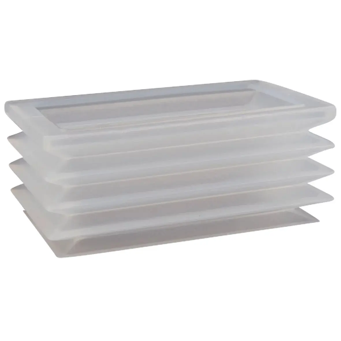 Produktfoto 1 von FIPA 209.80X50.005.2-LE, Balgensauger 80x50 mm (3,5 Balgen) Silikon transparent