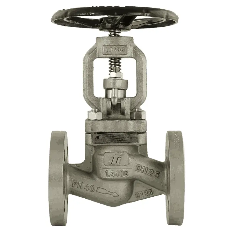 Produktfoto 1 von Fergo VG450 Flansch Absperrventil DN 150 PN16 Edelstahl TA-Luft Handrad