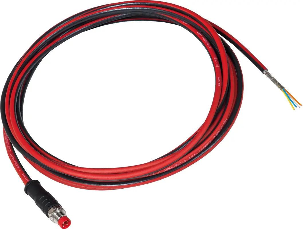 Produktfoto 1 von REGELTECHNIK ALG ECATP 5,0m EtherCATP-Anschlussleitung 4-pol.