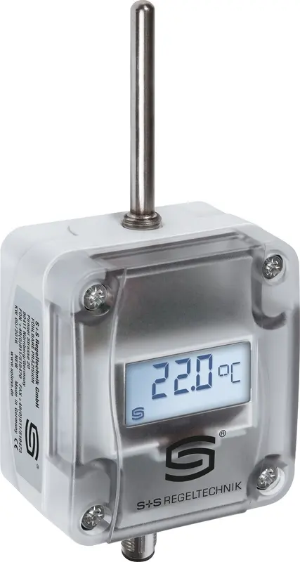 Produktfoto 1 von S+S REGELTECHNIK 2001-6112-2100-001 ATM2-I Q LCD Außentemperatur