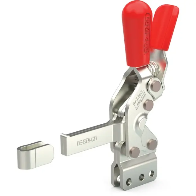 Produktfoto 1 von DESTACO 2002-SBR - Handspanner, vertikal, Kniehebel, gerade Basis
