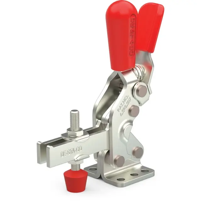 Produktfoto 1 von DESTACO 2002-UR - Handspanner, vert., Kniehebel, geflanschte Basis