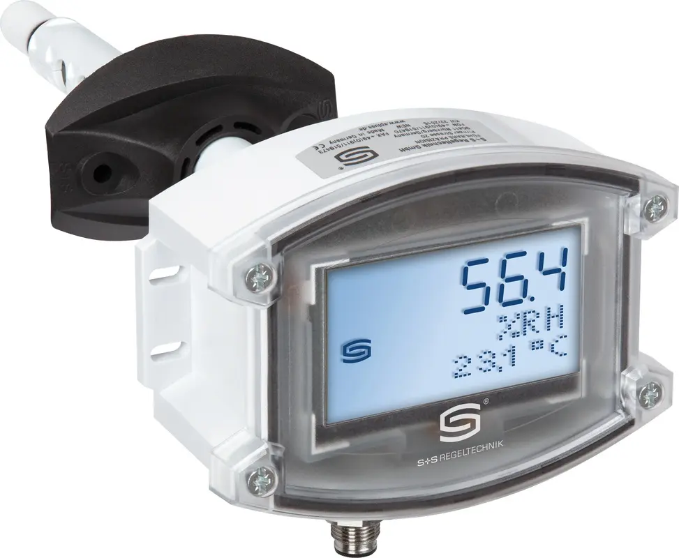 Produktfoto 1 von S+S REGELTECHNIK 2003-4172-2100-001 KFTF-20-I Q LCD Kanalfeuchtigkeits
