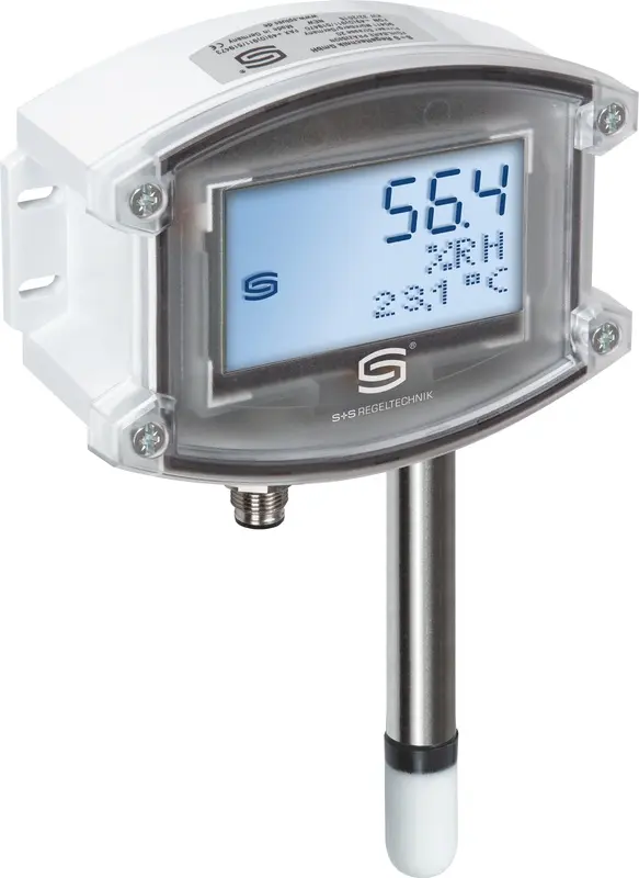 Produktfoto 1 von S+S REGELTECHNIK 2003-6122-2100-001 AFTF-20-I Q LCD Aufputz